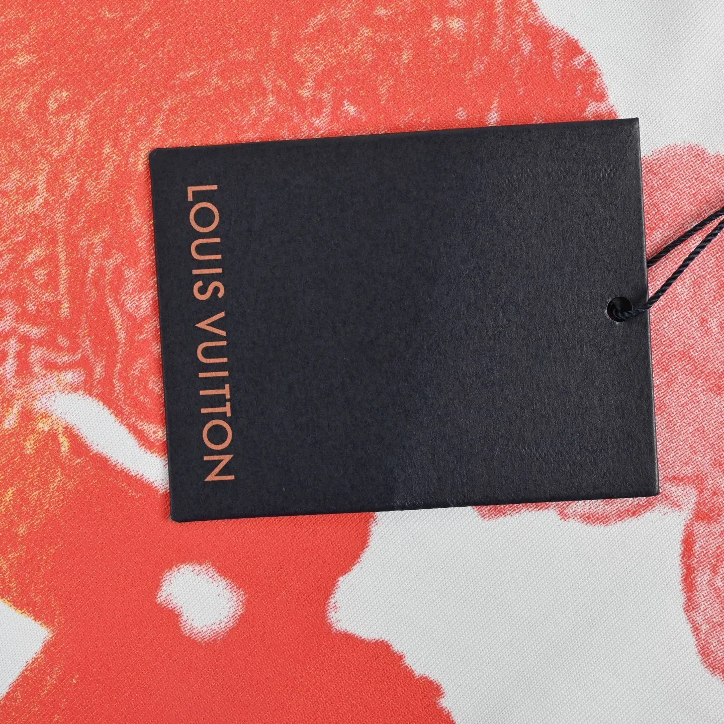 Louis Vuitton/Louis Vuitton ink painted smudged short sleeves